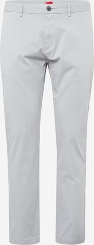 Pantalon chino 'David' HUGO en gris : devant