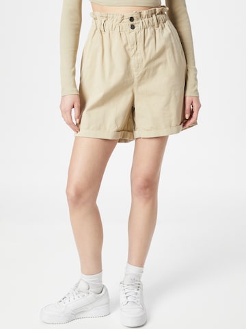 Urban Classics Loose fit Pants in Beige: front