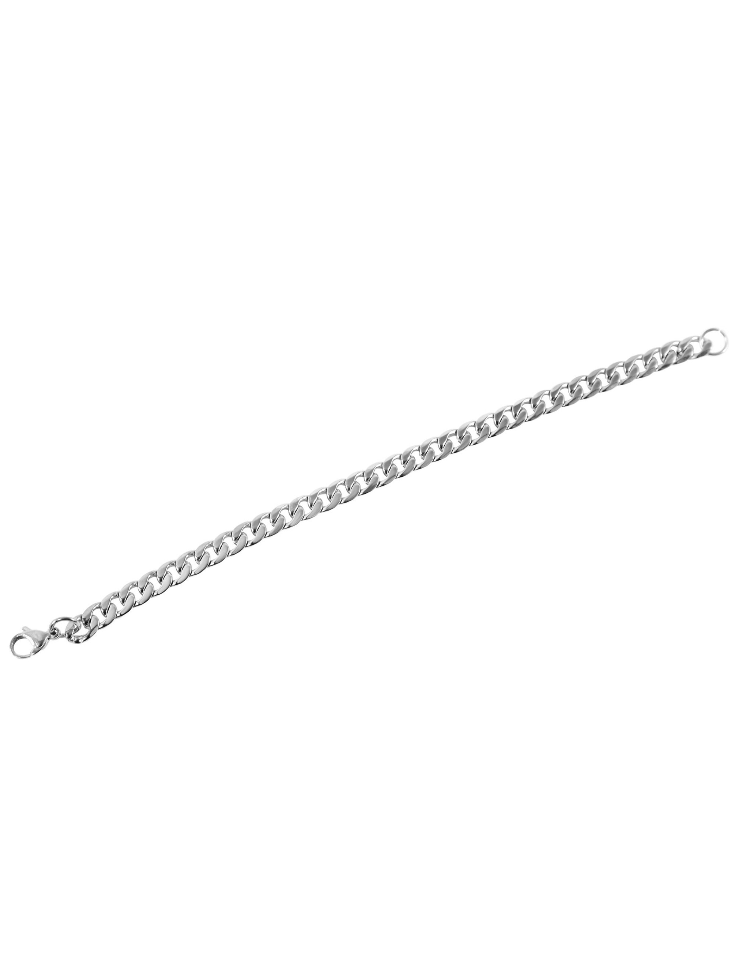 Akzent Bracelet '"Peppi" Panzerarmband - Edelstahl - poliert' in Silver: front