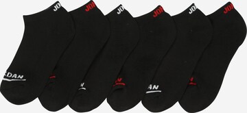 Chaussettes Jordan en noir : devant