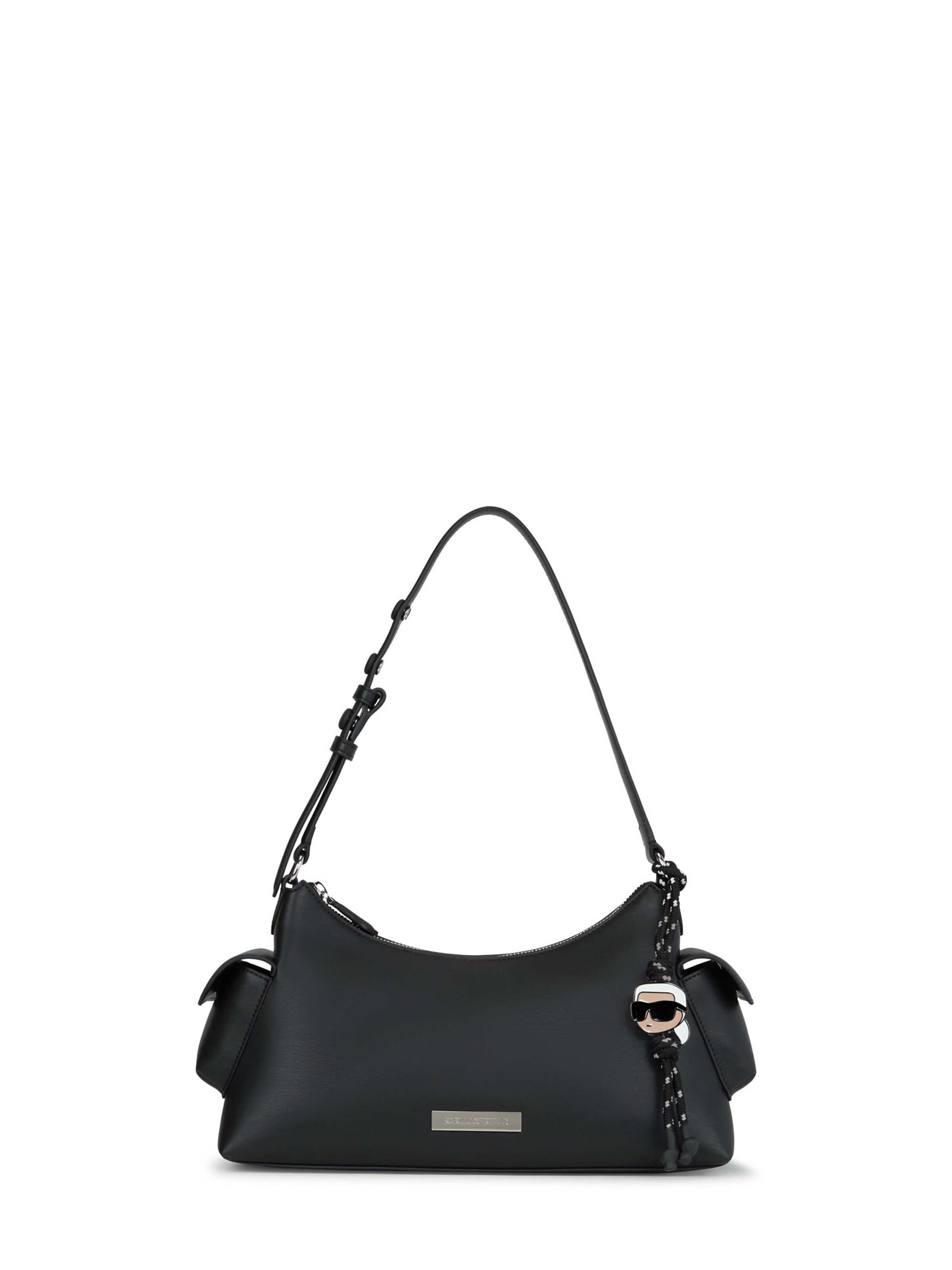 Karl Lagerfeld Taška přes rameno – černá: přední strana