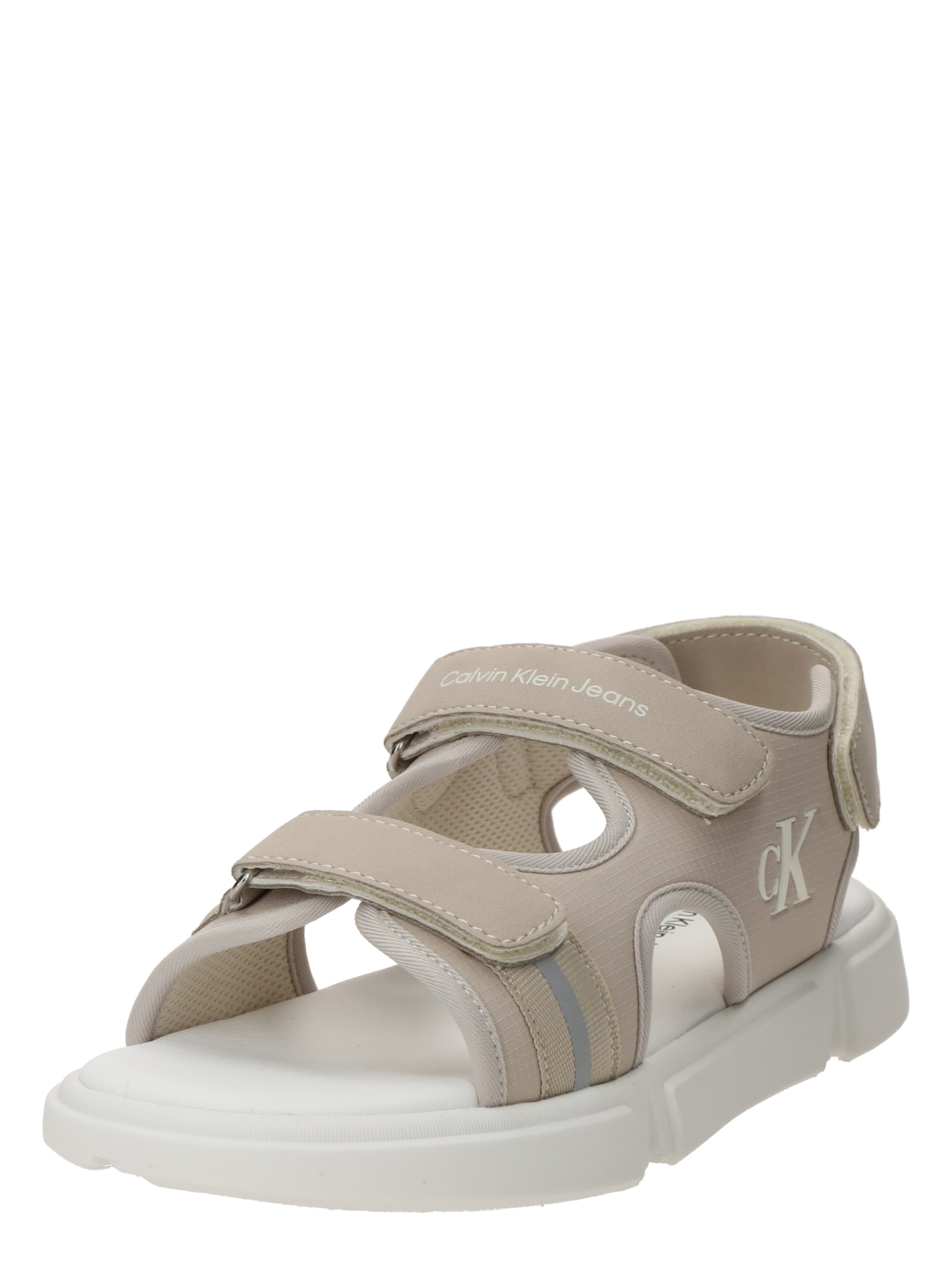 Calvin Klein Jeans Sandaler i beige: forside