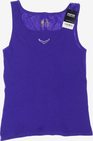 Trigema Top & Shirt in M in Purple: front