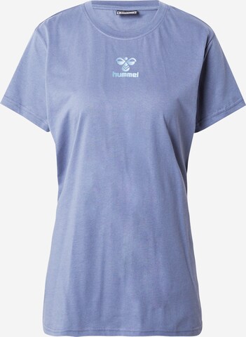 Hummel Функциональная футболка 'Active Bee' в Синий: спереди