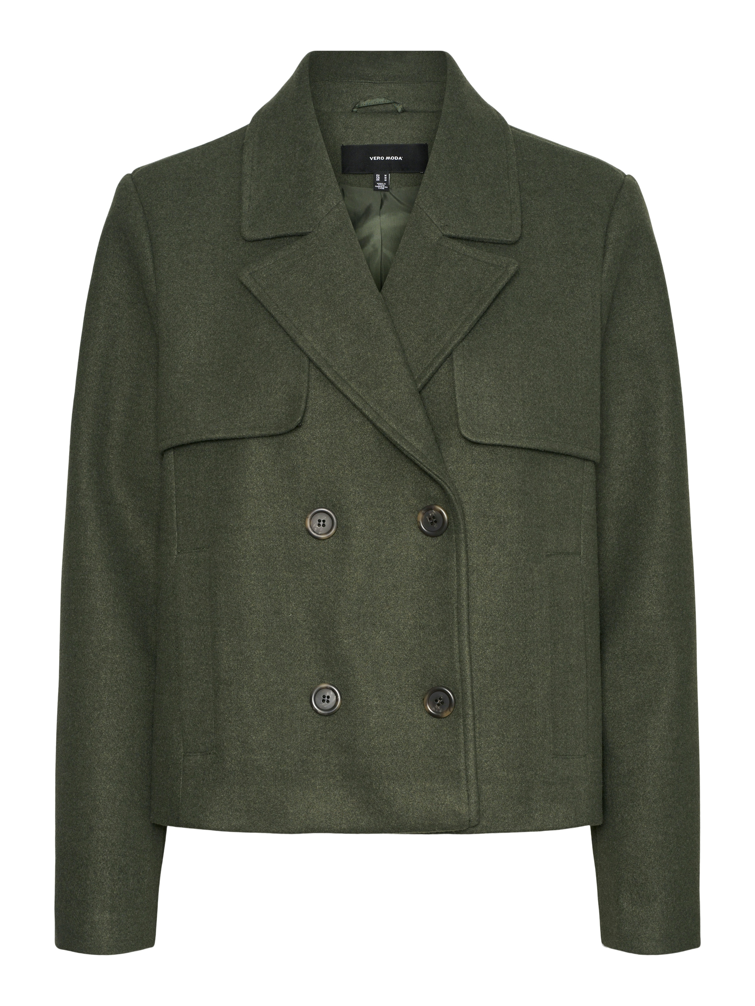 VERO MODA Jacke 'VMFORTUNESHEILA' in Grün: Vorderseite