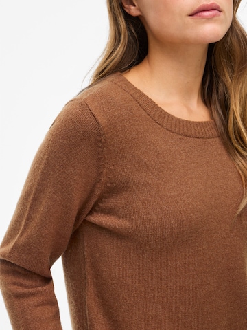 VILA Sweater in Brown