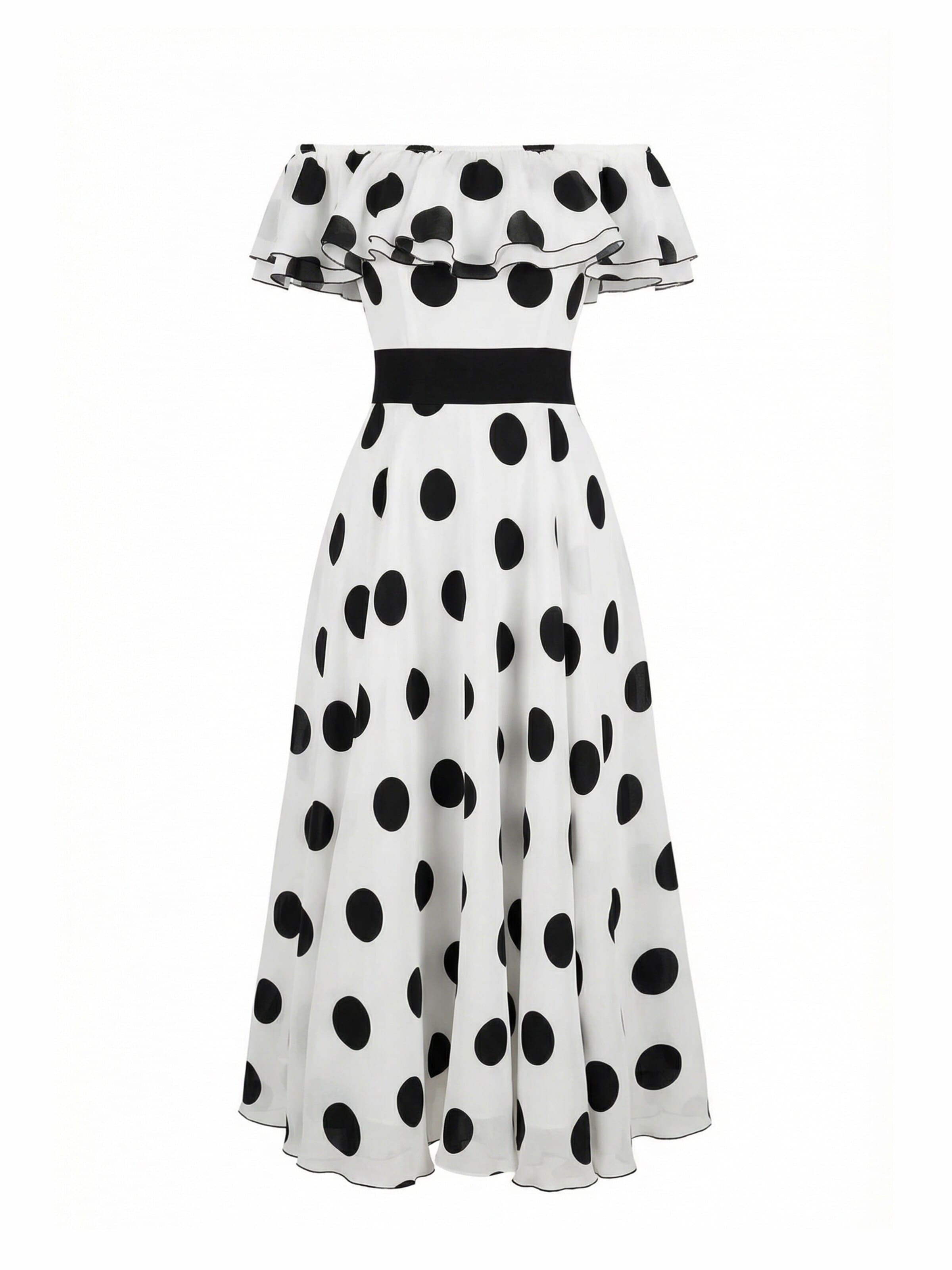 MATSOUR’I Cocktail Dress 'Scarlett Midi' in White: front