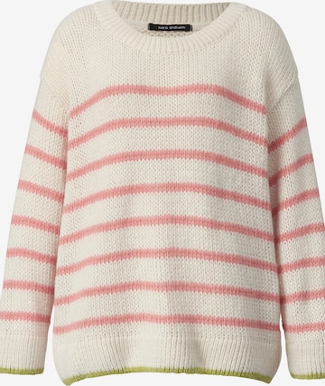 Sara Lindholm Sweater in White: front