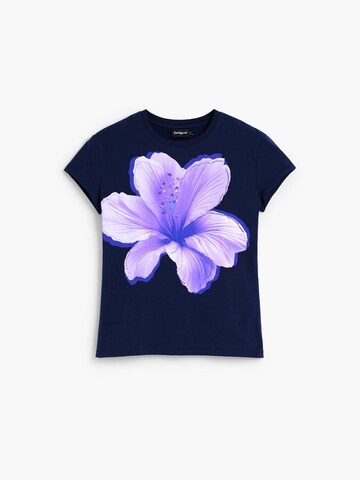 mėlyna Desigual Marškinėliai