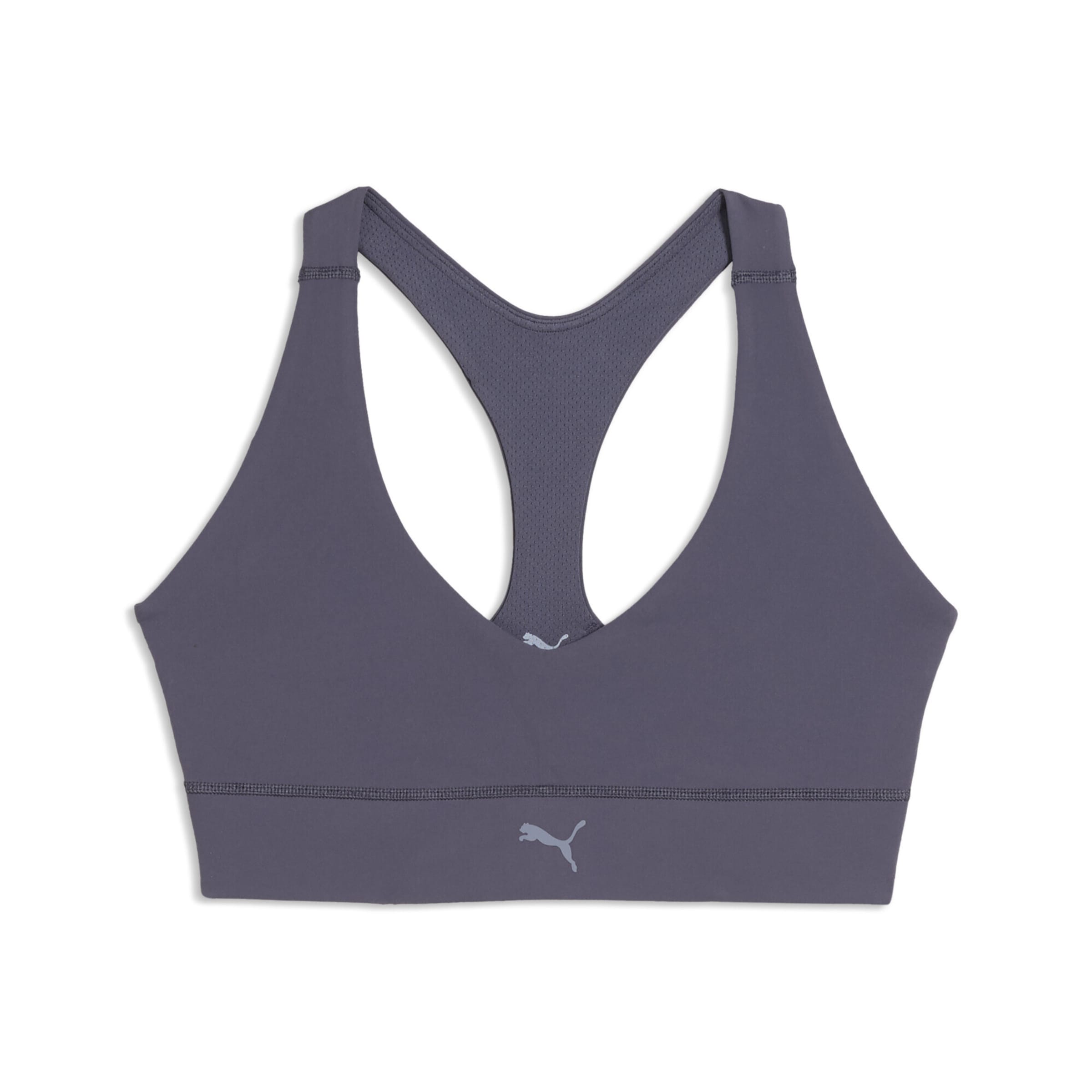 Bustier Soutien-gorge de sport 'Shapeluxe' PUMA en gris : devant
