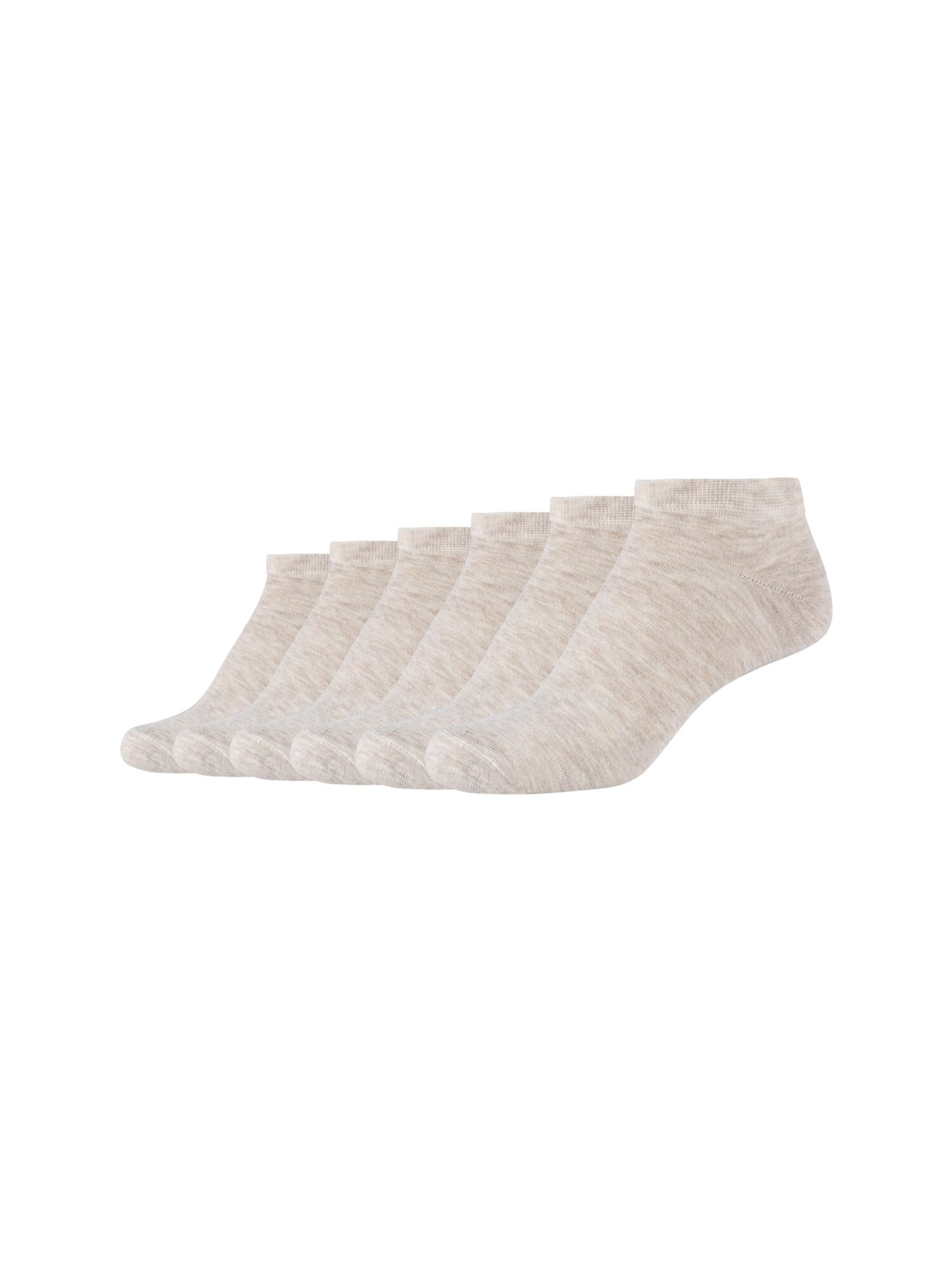 camano Socken in Beige: Vorderseite
