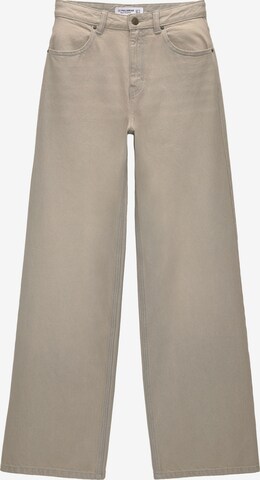 Pull&Bear Jeans in Beige: front