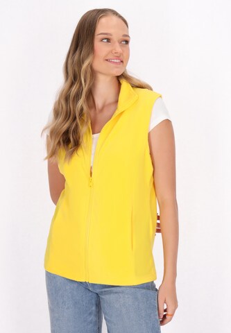 Gilet di MYMO in giallo: frontale
