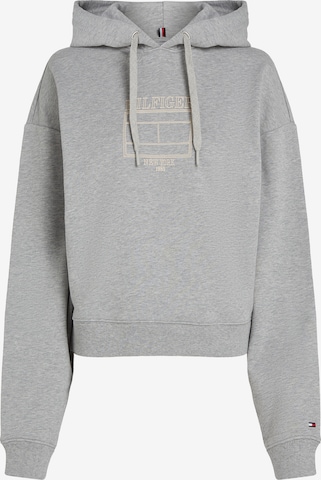 pilka TOMMY HILFIGER Megztinis be užsegimo: priekis