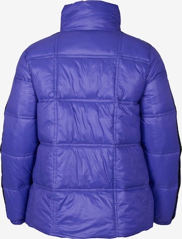 Zizzi Winter Jacket 'NEW YORK' in Purple
