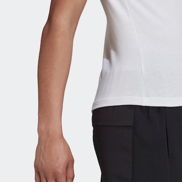 ADIDAS TERREX Skinny Λειτουργικό μπλουζάκι σε λευκό