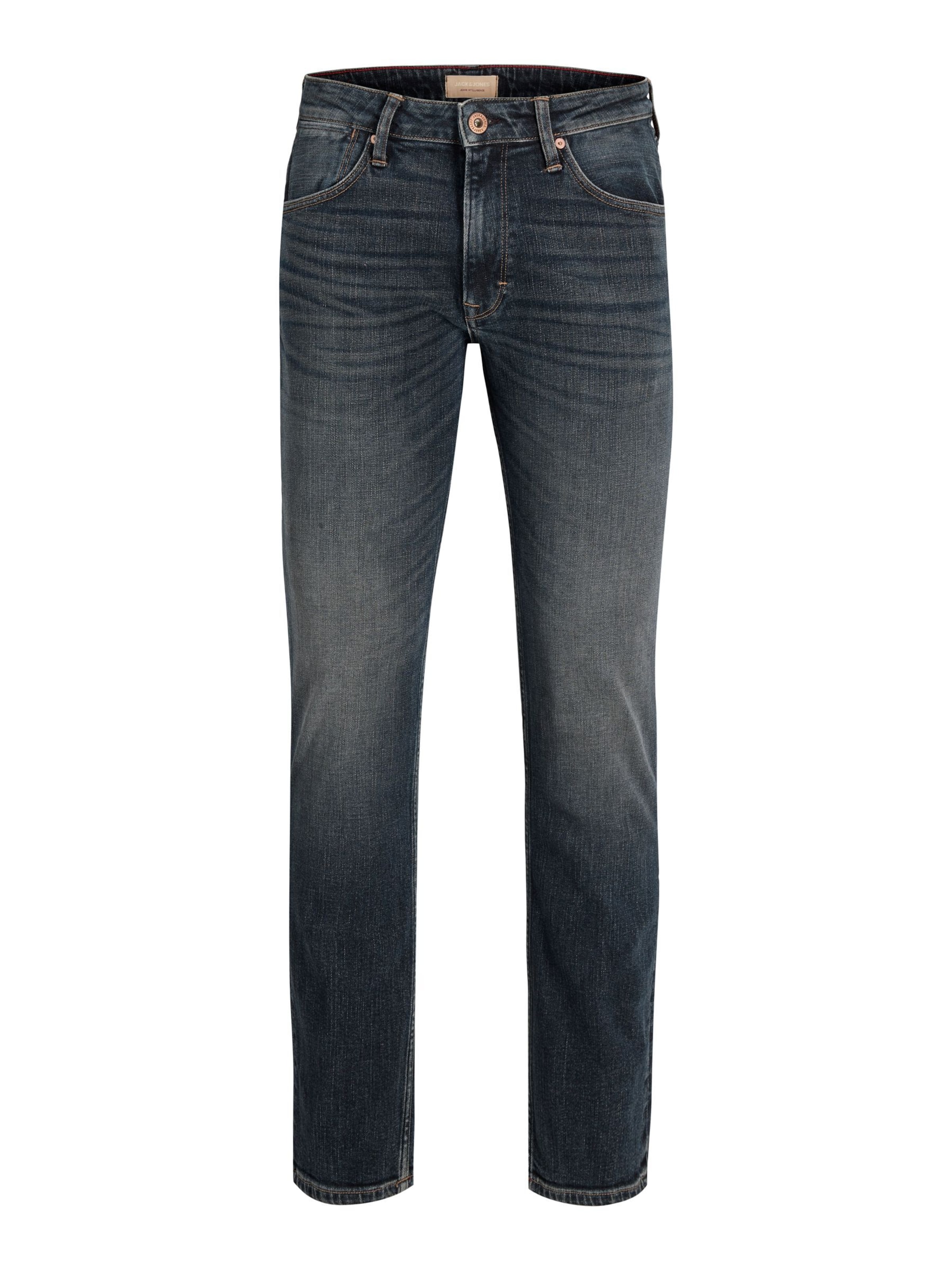 JACK & JONES Jeans 'JJICLARK JJDUKE' i 32/34 i natblå, Produktvisning