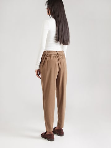 ONLY Ozke Hlače z naborki 'ONLPOPTRASH-LIAS' | rjava barva