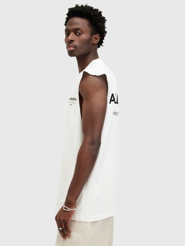 T-Shirt 'UNDERGROUND' AllSaints en blanc