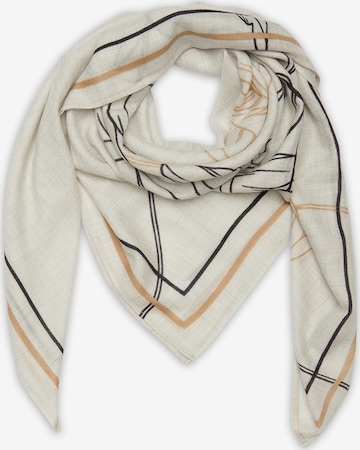 Noolur Scarf 'SAGA' in Beige: front