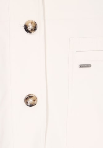 DreiMaster Klassik - Sobretudo meia-estação 'Classic' em branco