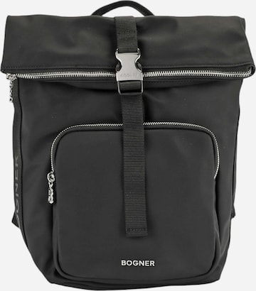 BOGNER Rucksack 'Klosters Eike' in Schwarz: Vorderseite
