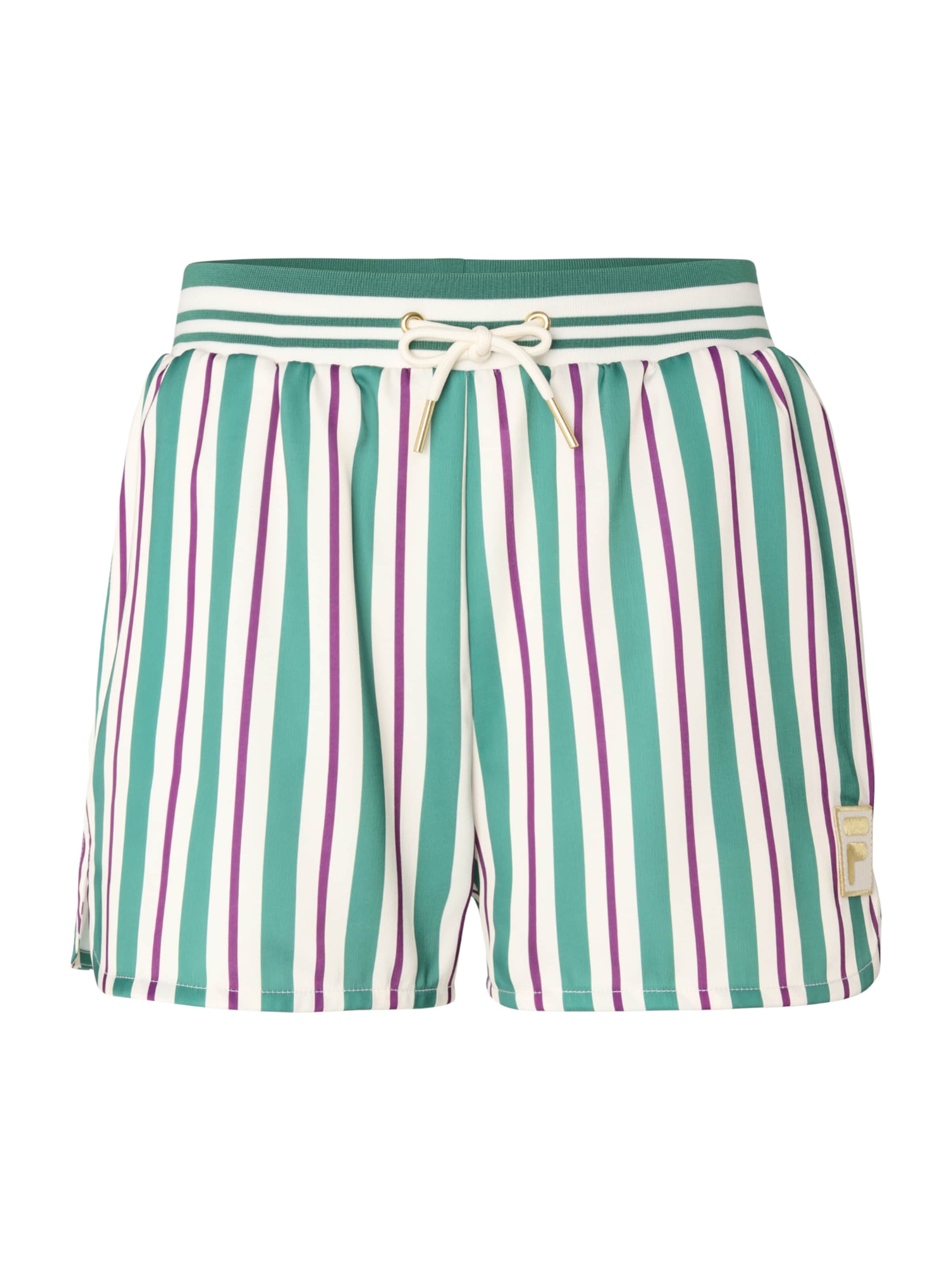 FILA Обычный Штаны в Зеленый: спереди