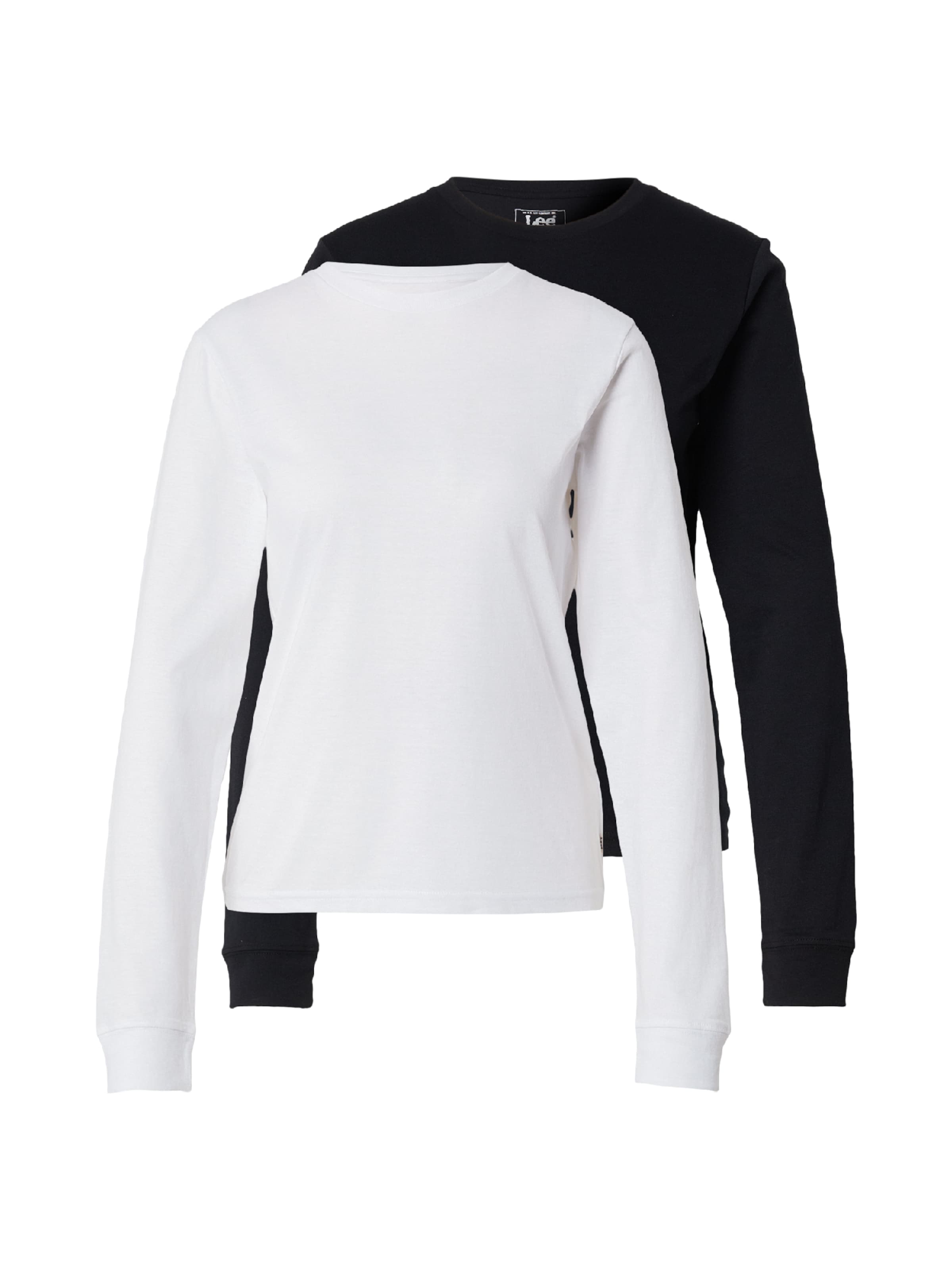 Lee Shirt in Schwarz: Vorderseite