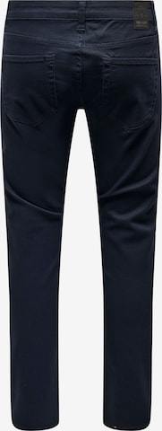 Only & Sons - regular Pantalón 'Loom' en azul