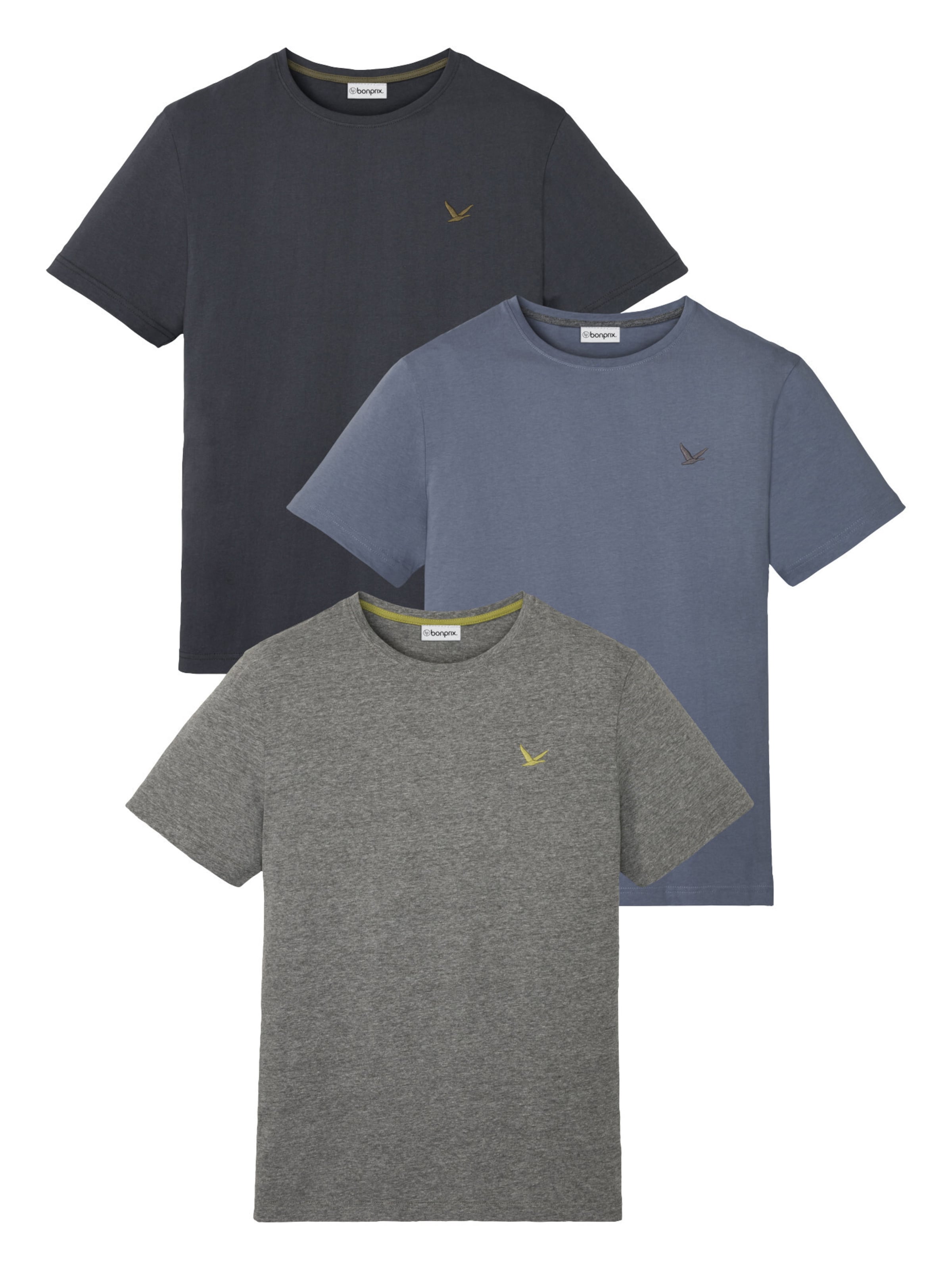 bonprix T-Shirt in Blau: Vorderseite
