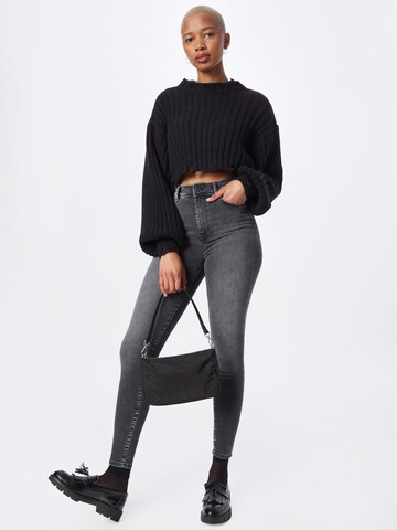 LA STRADA UNICA Skinny Jeans 'Abigale' in Schwarz