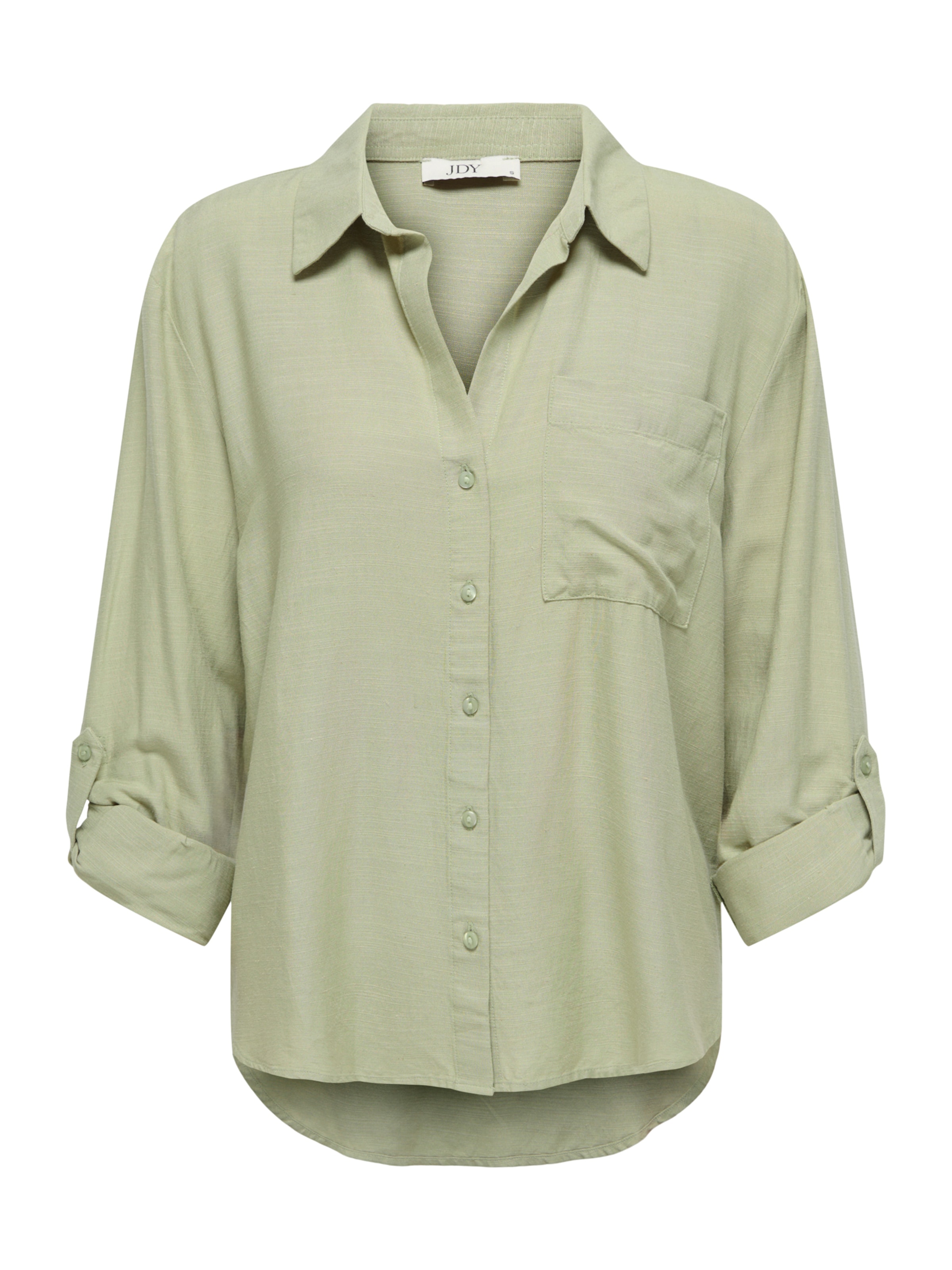 JDY Blouse 'JDYCAYA' in Groen: voorkant