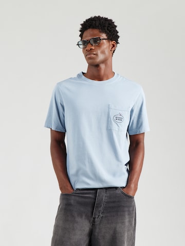 SCOTCH & SODA Tričko - Modrá: predná strana