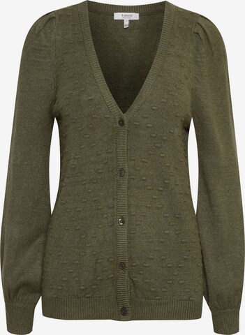 b.young Knit Cardigan 'NONINA' in Green: front
