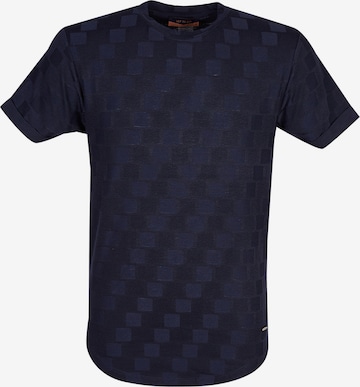 Leif Nelson Shirt in Blauw: voorkant