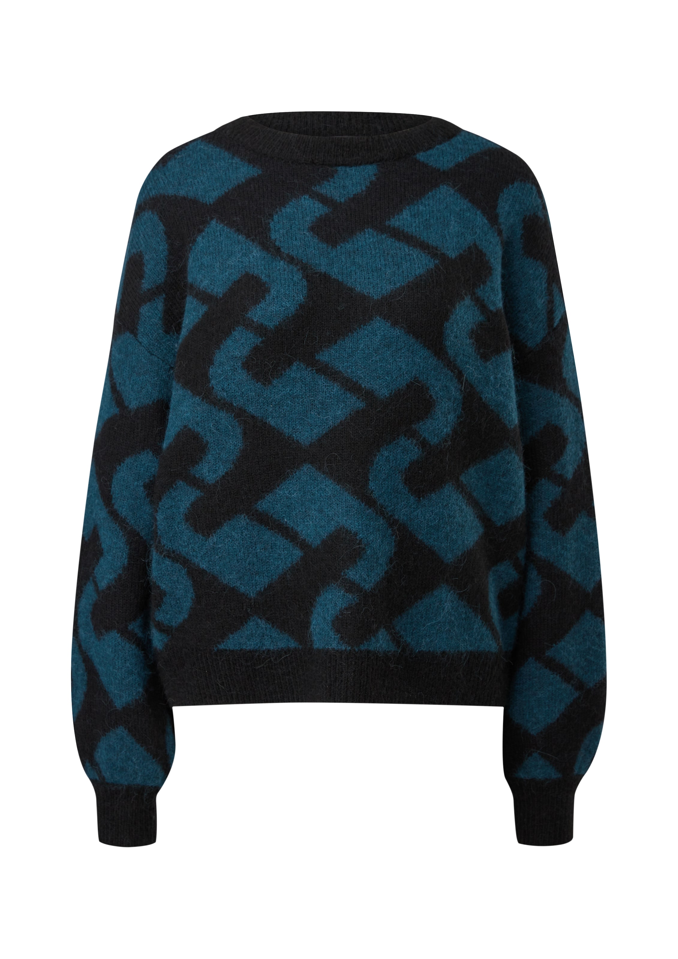 COMMA Trui in Zwart: voorkant