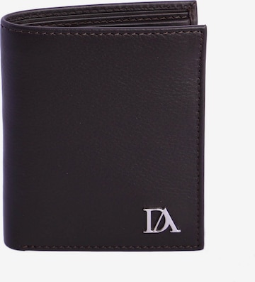 Don Algodon - Cartera 'Cartera para hombre Matteo de piel con protección RFID' en marrón: frente
