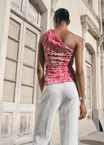 MANGO Top 'Corrine' – pink
