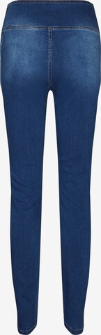 MAMALICIOUS Skinny Jeggings 'Houston' in Blue