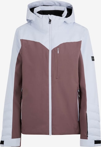 ZIENER Outdoorjacke in Lila: Vorderseite