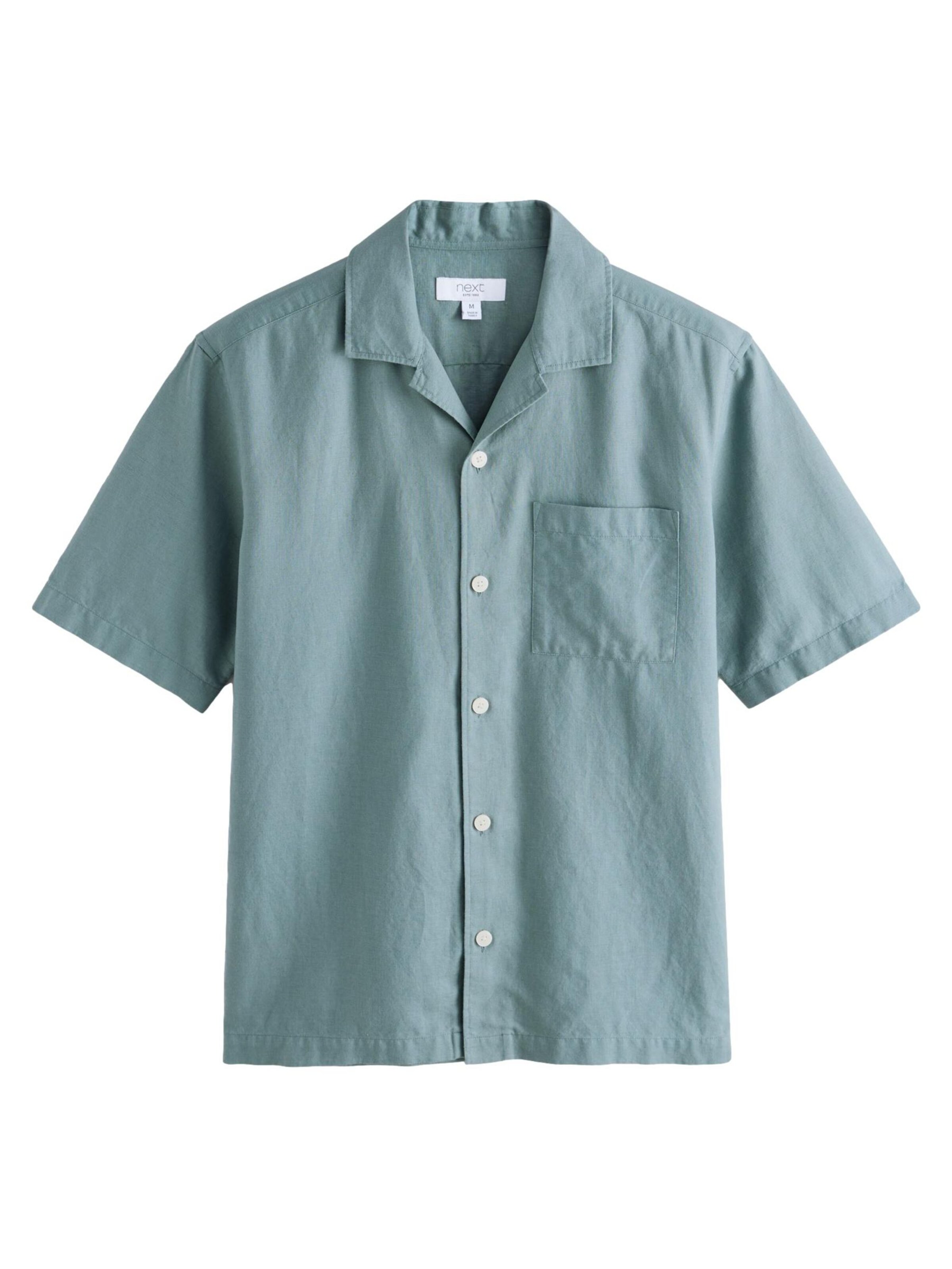 Regular fit Camicia di Next in verde: frontale