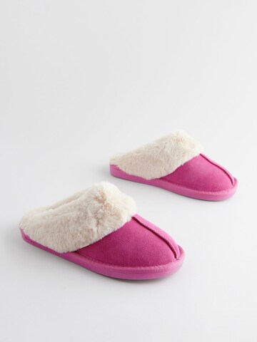 Next - Zapatillas de casa en rosa