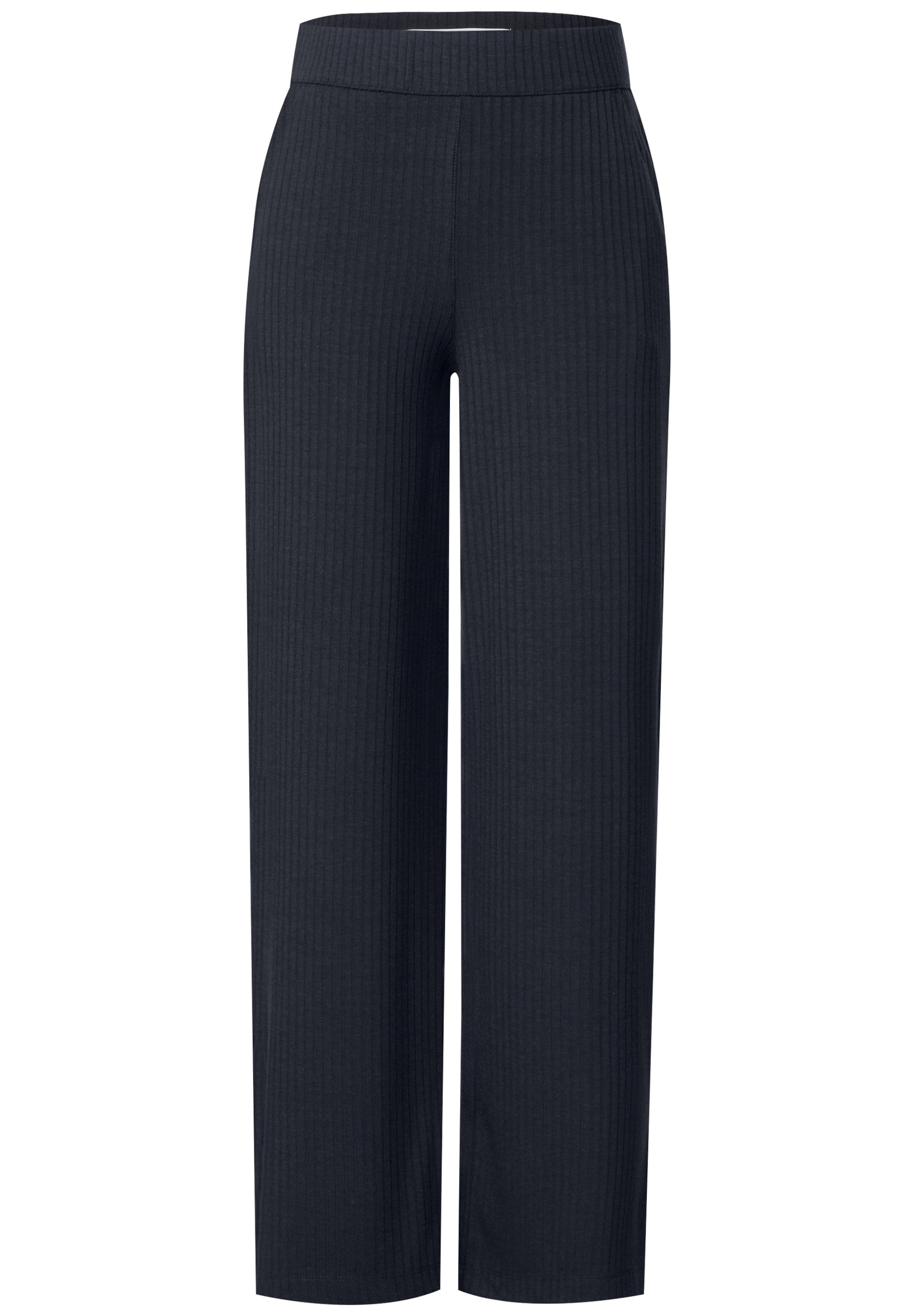 Street One Studio Loosefit Hose in Blau: Vorderseite