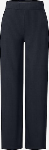 Street One Studio Loosefit Hose in Blau: Vorderseite