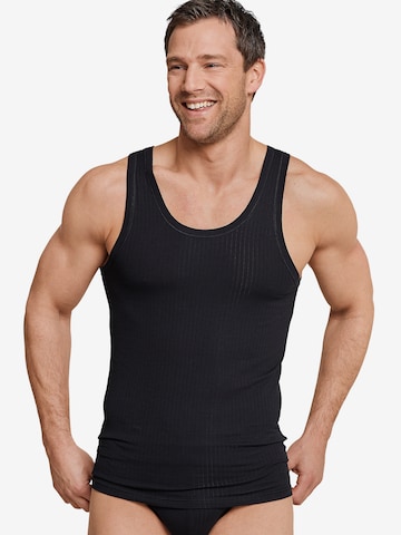 SCHIESSER Undershirt 'Authentic' in Black: front