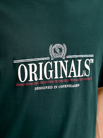 Maglietta 'JORFREDERIKSBERG' di JACK & JONES in verde