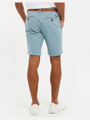 Threadbare Slimfit Shorts 'Conta' in Blau