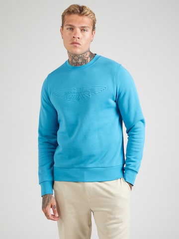 Hackett London Sweatshirt in Blau: Vorderseite