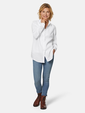 Goldner Blouse in White