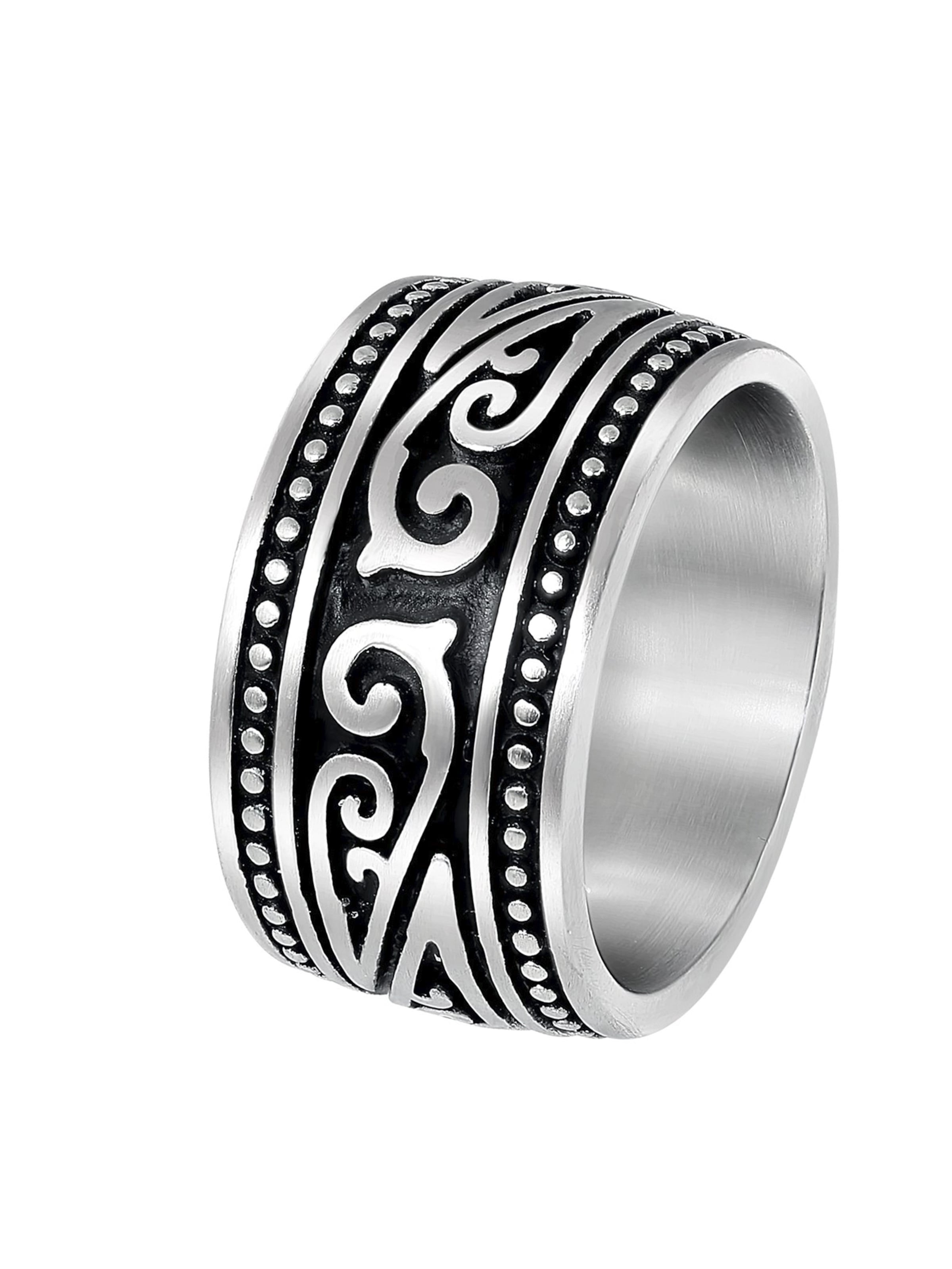 Lucardi Ring in Silber: Vorderseite